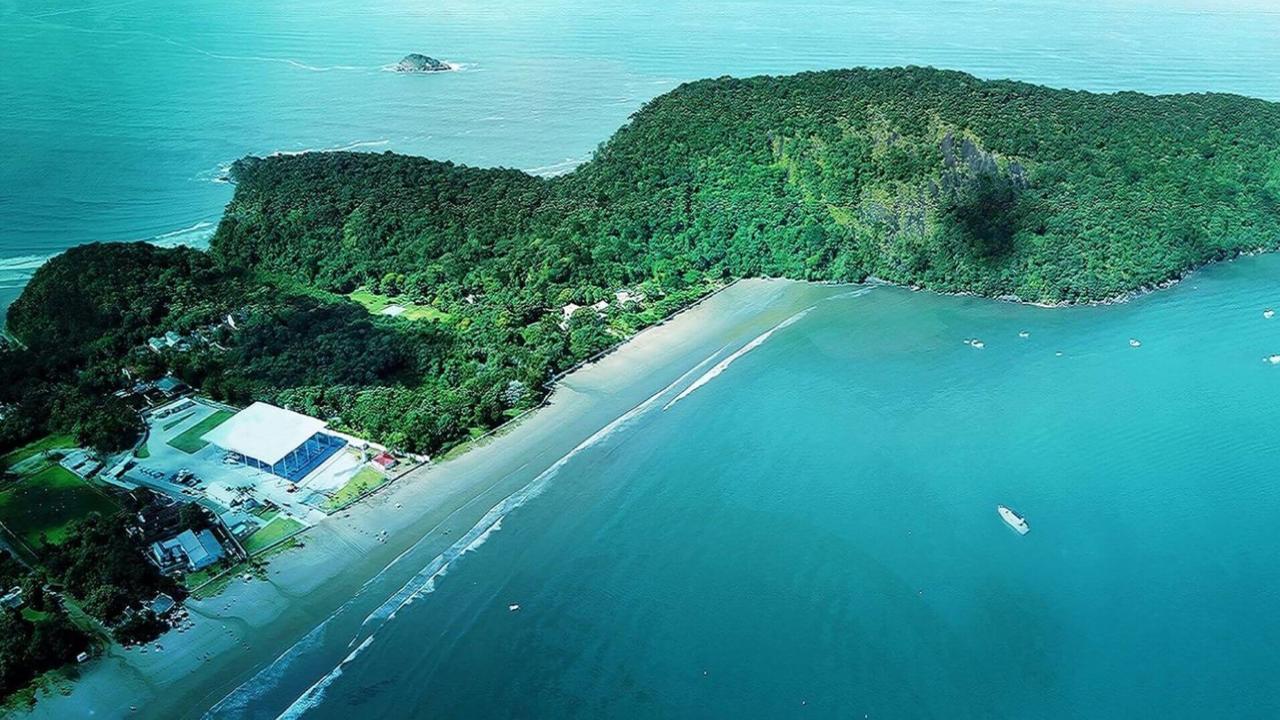 Pousada Vistazul - Piscina Climatizada - Pe Na Areia Bertioga Exteriör bild
