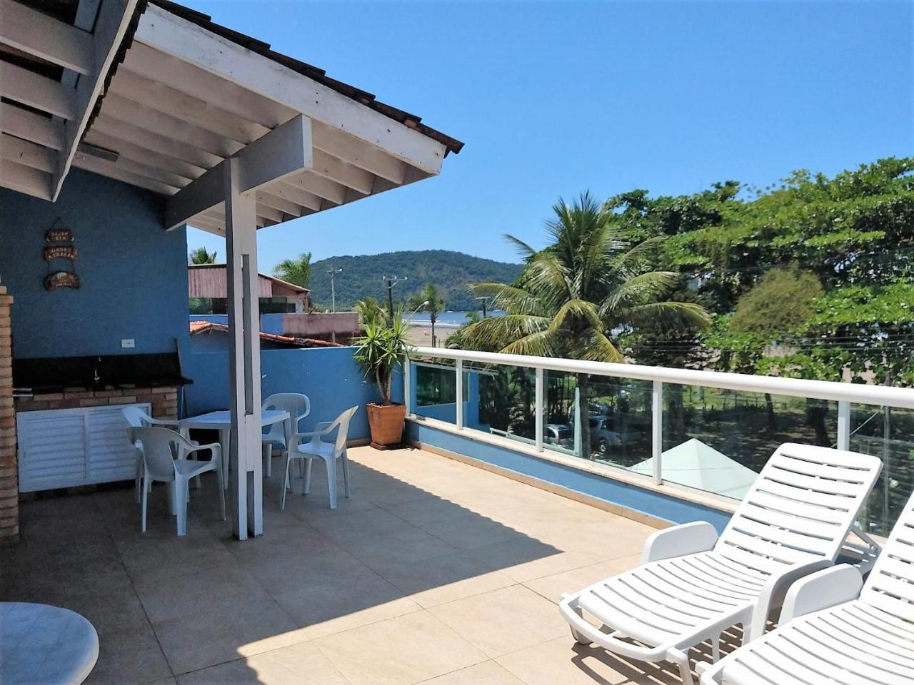 Pousada Vistazul - Piscina Climatizada - Pe Na Areia Bertioga Exteriör bild