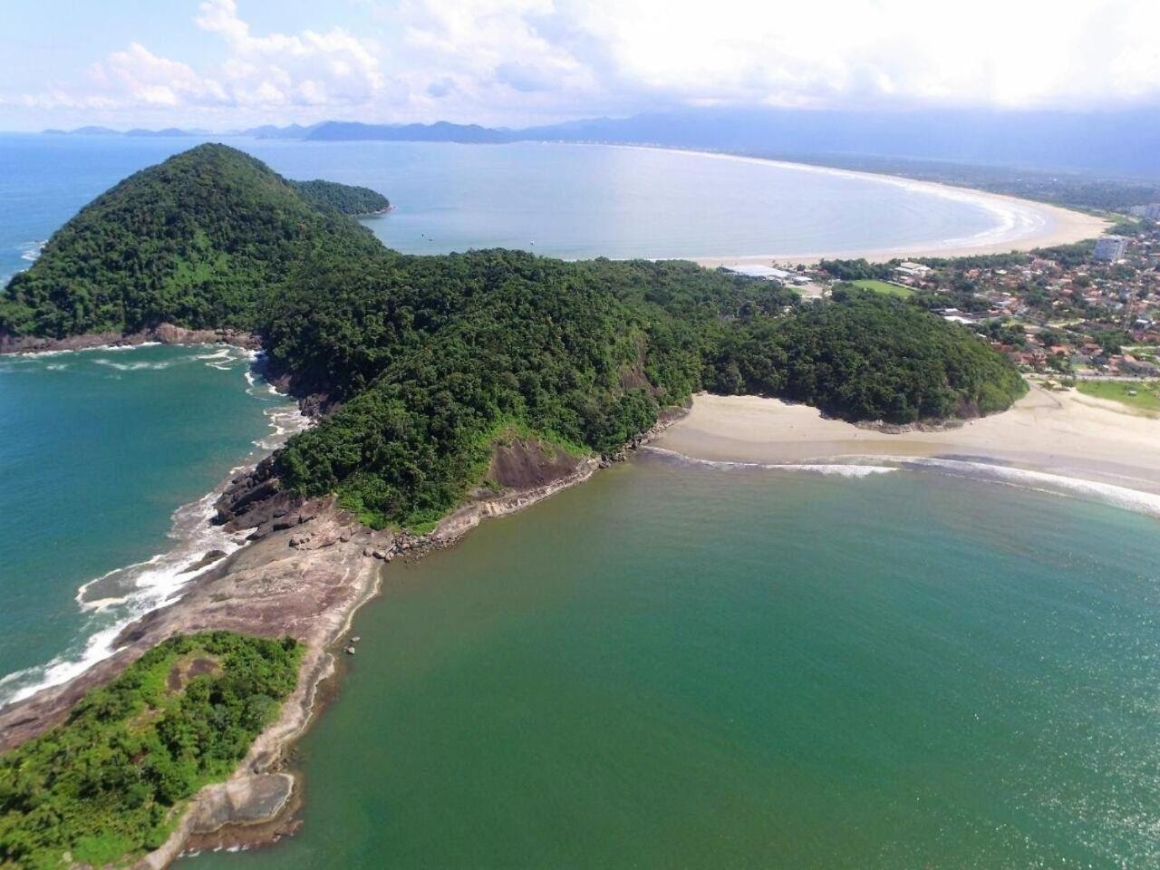Pousada Vistazul - Piscina Climatizada - Pe Na Areia Bertioga Exteriör bild