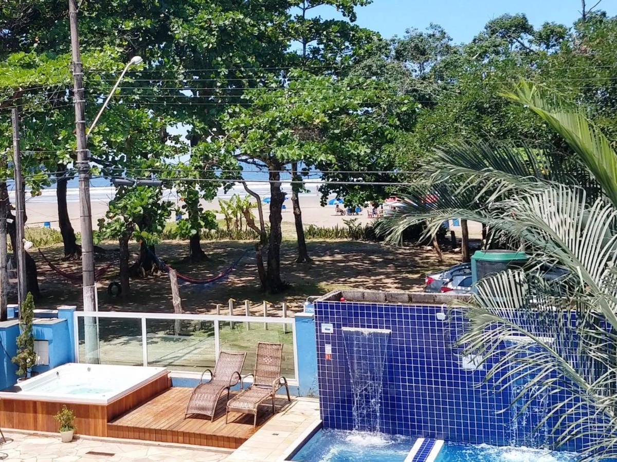Pousada Vistazul - Piscina Climatizada - Pe Na Areia Bertioga Exteriör bild