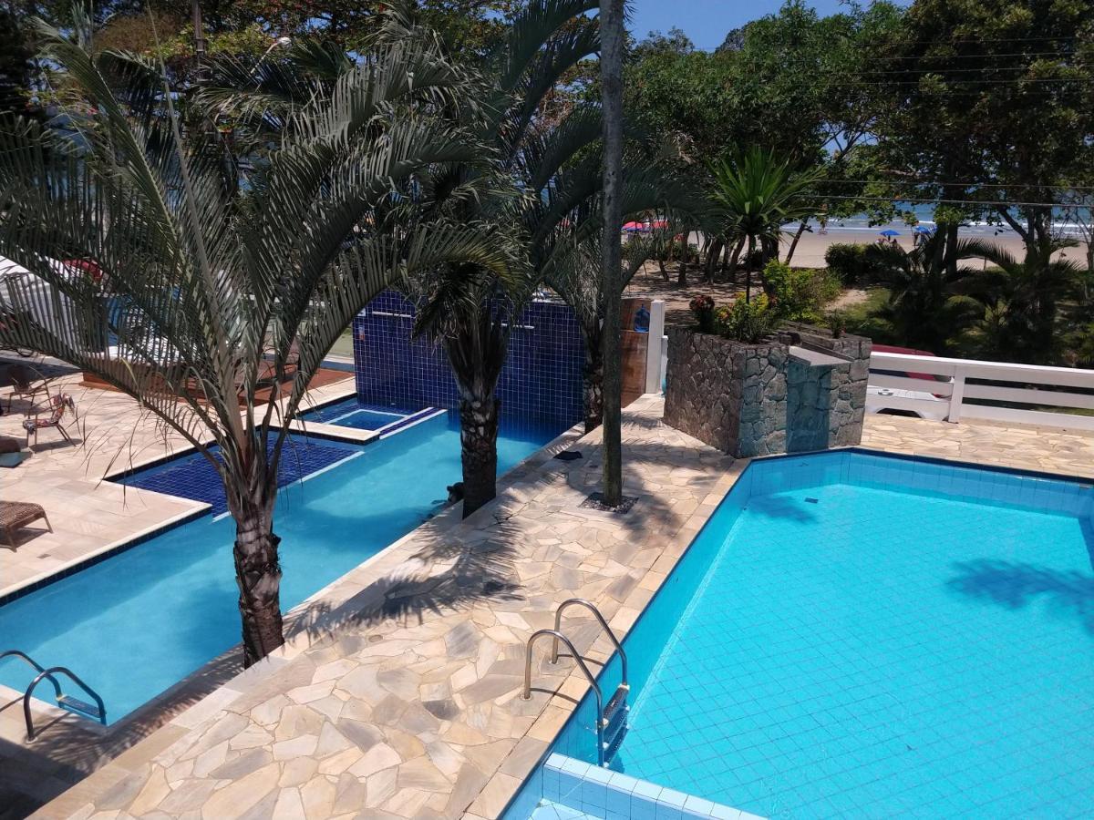 Pousada Vistazul - Piscina Climatizada - Pe Na Areia Bertioga Exteriör bild